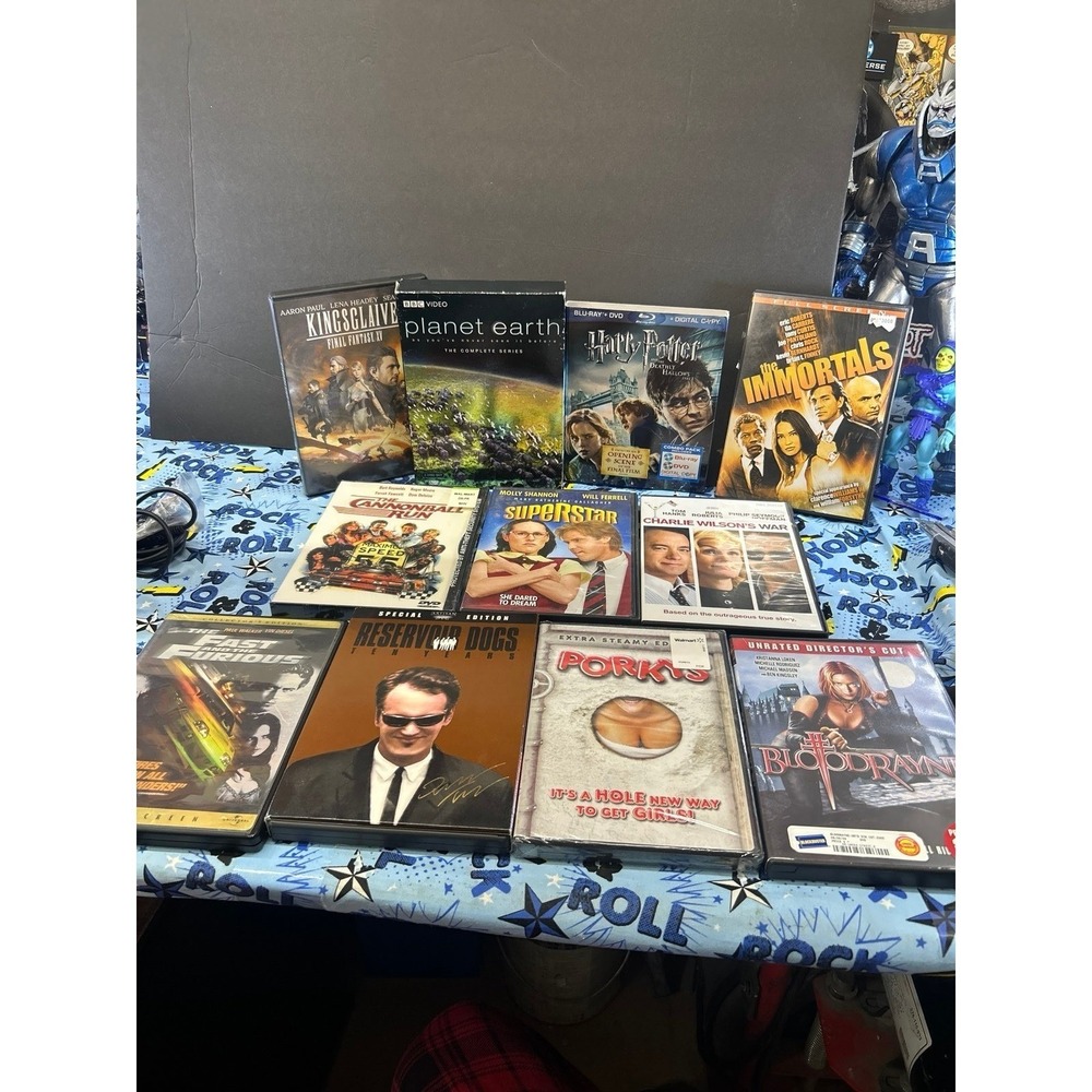 Lot of movies dvds‎